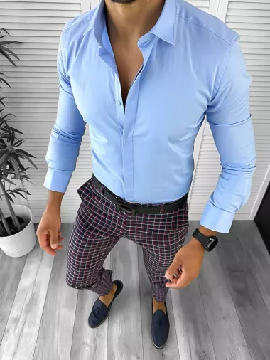 Tinuta barbati smart casual Pantaloni + Camasa 12663